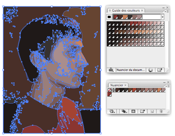 Créer un portrait en Illustrator avec la vectorisation dynamique